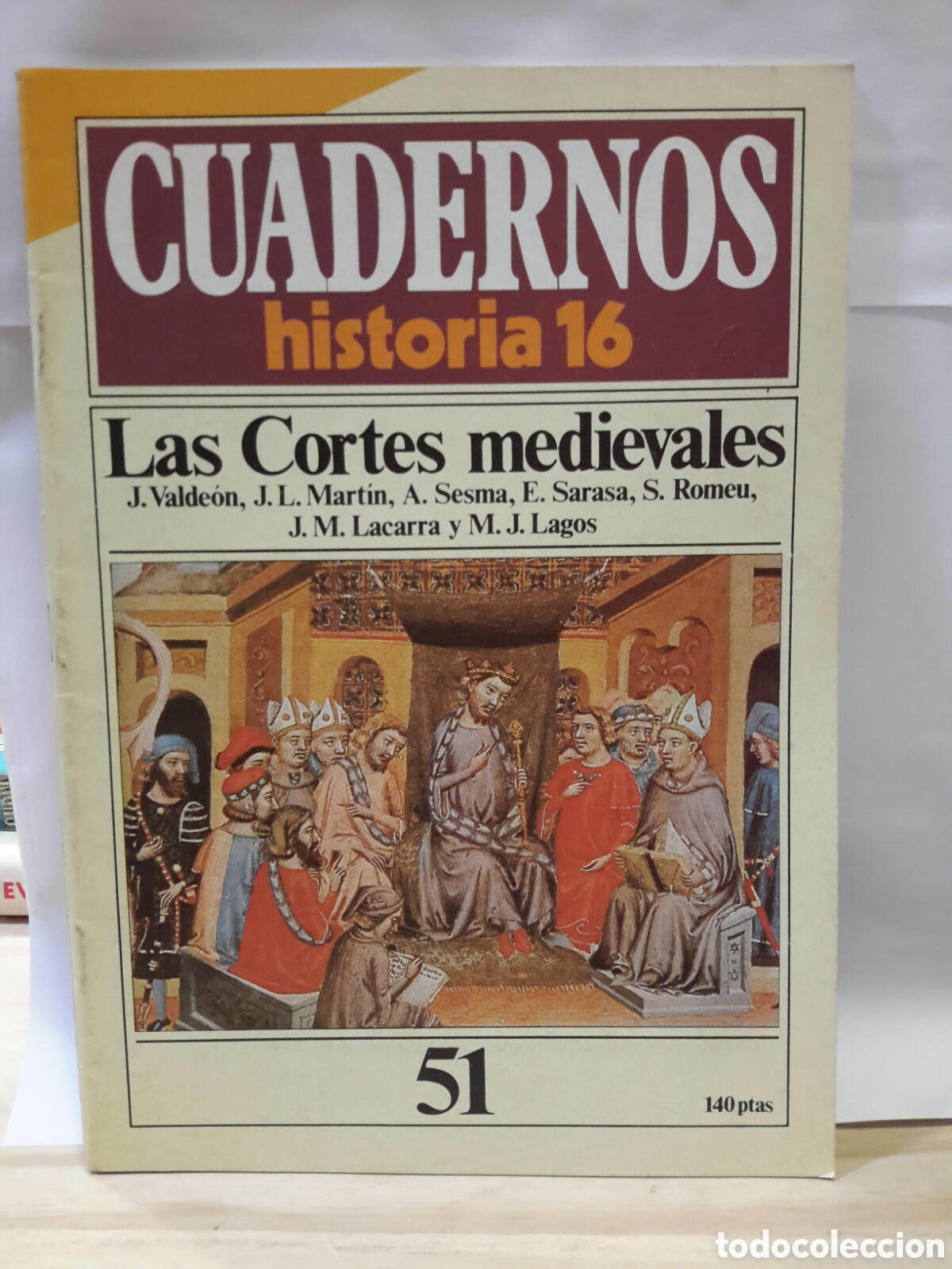 Libros de segunda mano: Cuadernos Historia 16 N&deg; - Las Cortes Medievales - Foto 1