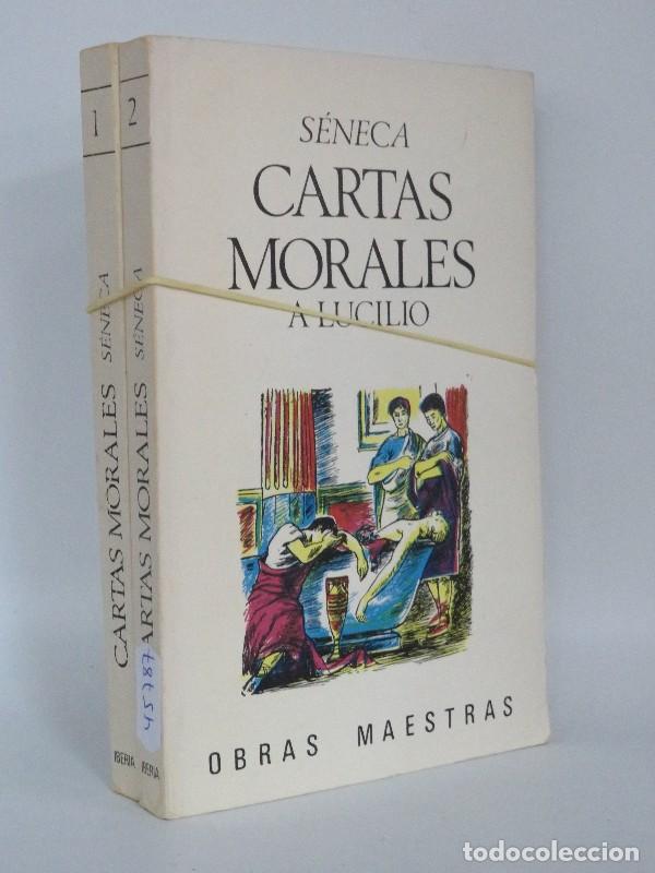Livres d'occasion: Cartas Morales a Lucilio Tomo I y II - Seneca - Editorial Iberia - Literatura-Obras Maestras