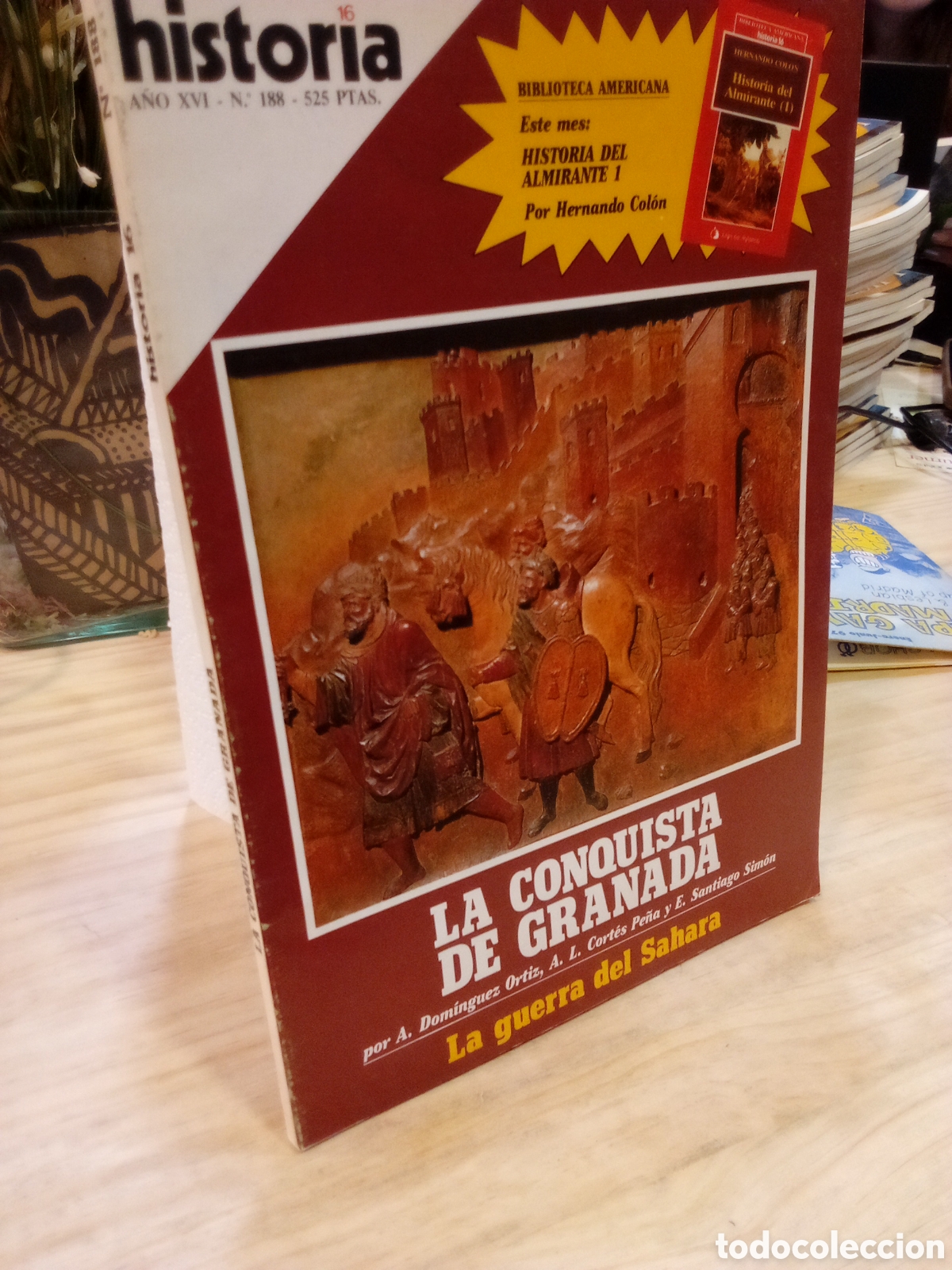 Livros em segunda m&atilde;o: Revista - historia 16 n.188 - la conquista de Granada