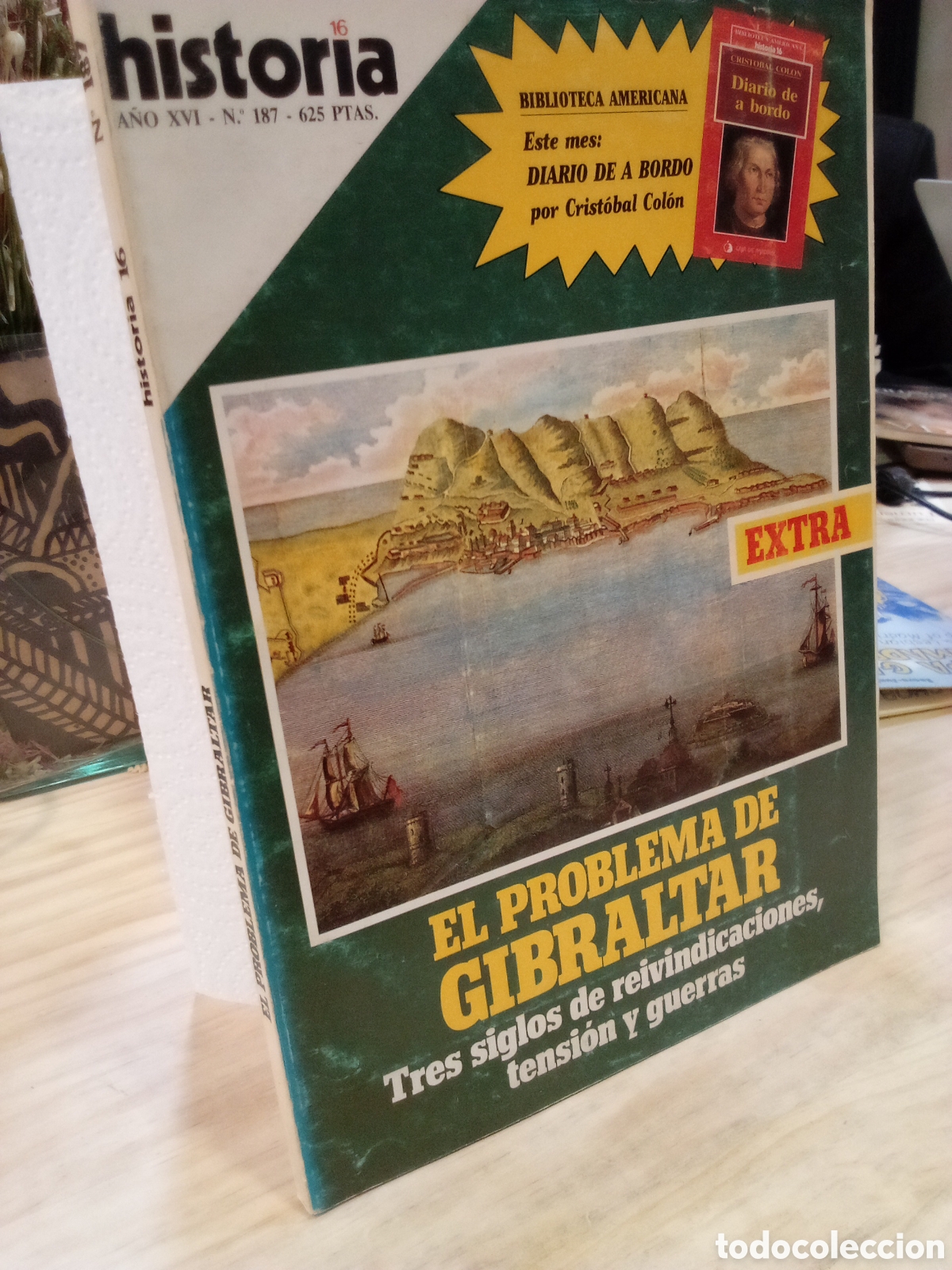 Livros em segunda m&atilde;o: Revista - historia 16 n. 187 - el problema de Gibraltar