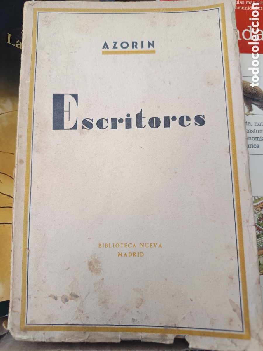 Second hand books: Libro Azorin escritores 1956