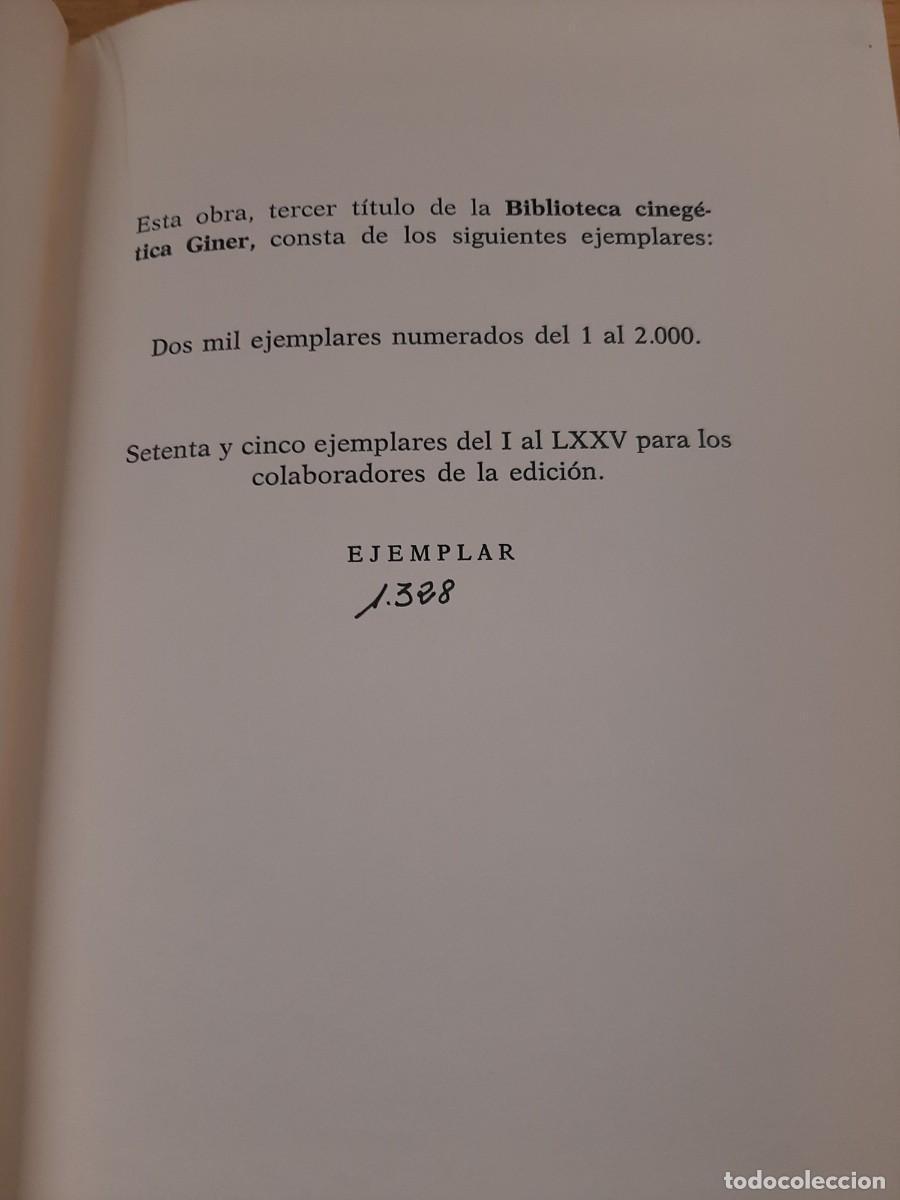 Libros de segunda mano: Tesoro de la Cacer&iacute;a - Editorial Giner en 1982 - Edici&oacute;n facs&iacute;mil - Foto 7