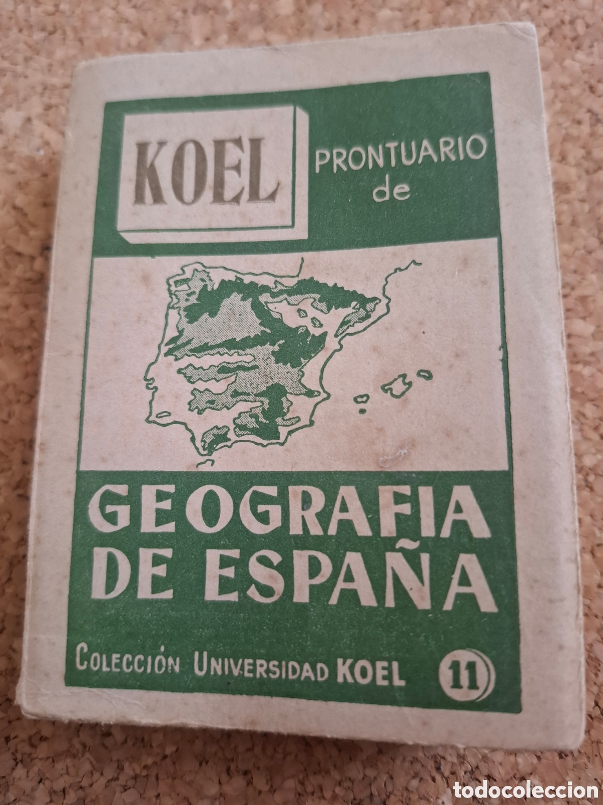 Libros de segunda mano: Prontuario de geograf&iacute;a de Espa&ntilde;a - J.M.Gomez Tabanera - 1959