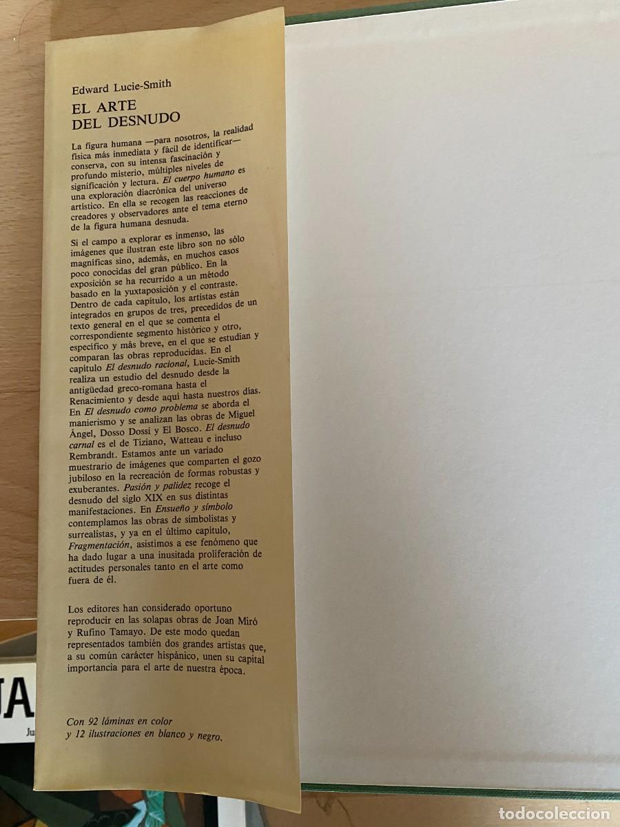 Libros de segunda mano: El arte del desnudo, Edward lucie-smith - Foto 2