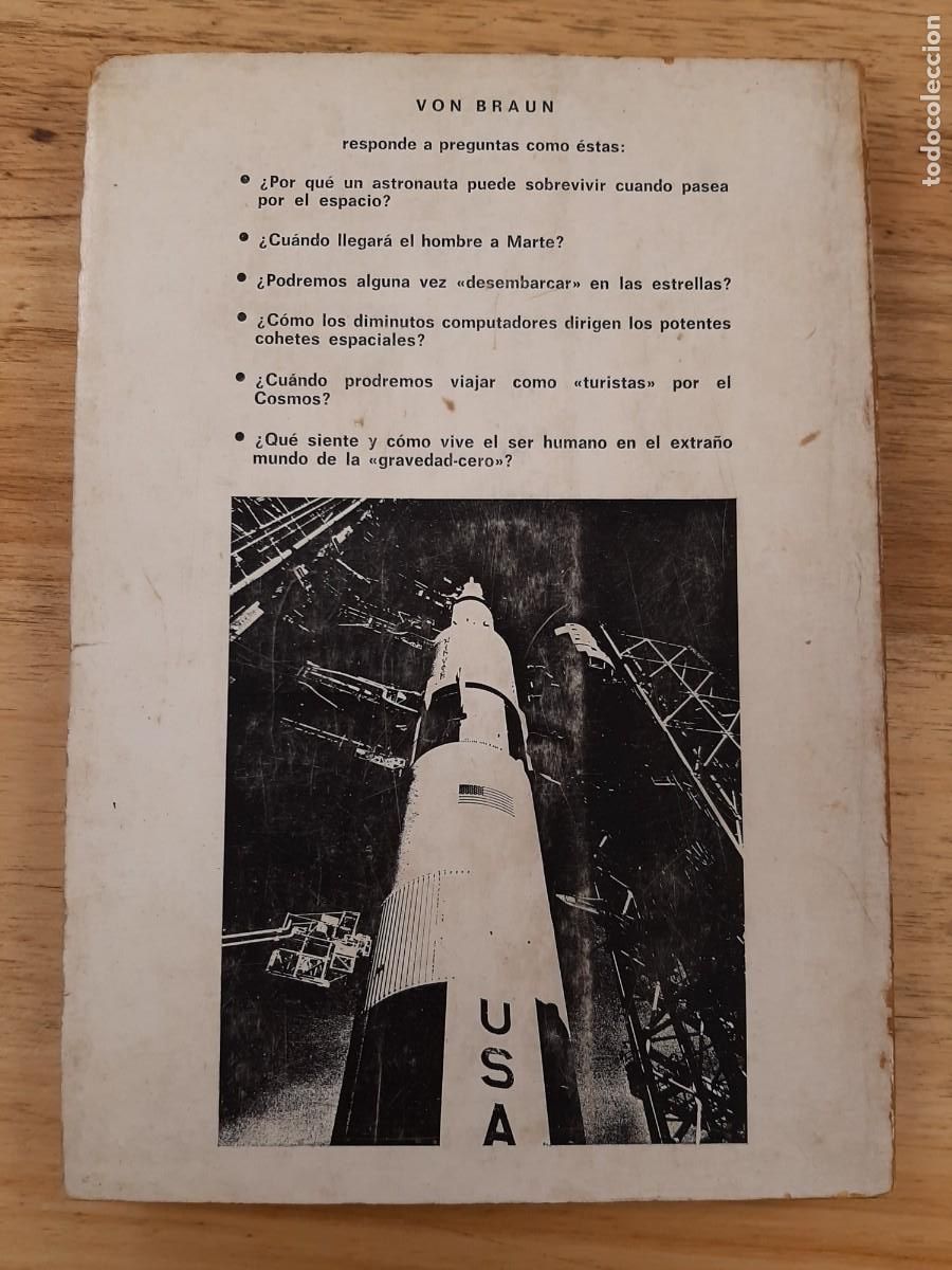 Libros de segunda mano: Fronteras del espacio - Wernher von Braun - Editorial Pomaire, 1969 - Foto 3