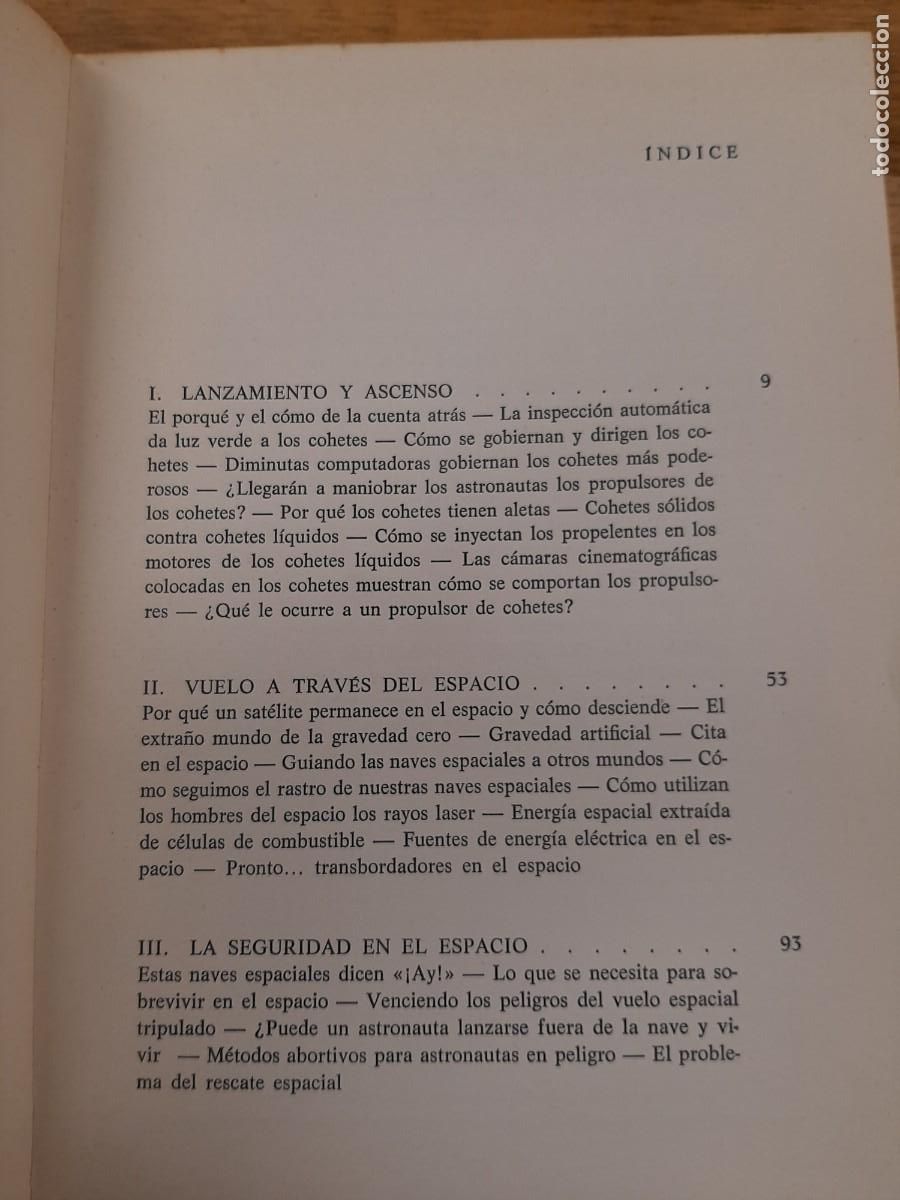 Libros de segunda mano: Fronteras del espacio - Wernher von Braun - Editorial Pomaire, 1969 - Foto 7