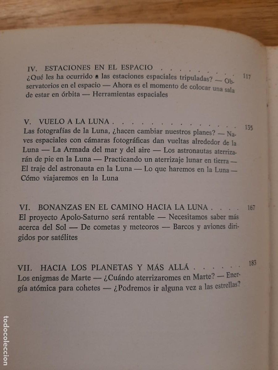 Libros de segunda mano: Fronteras del espacio - Wernher von Braun - Editorial Pomaire, 1969 - Foto 8