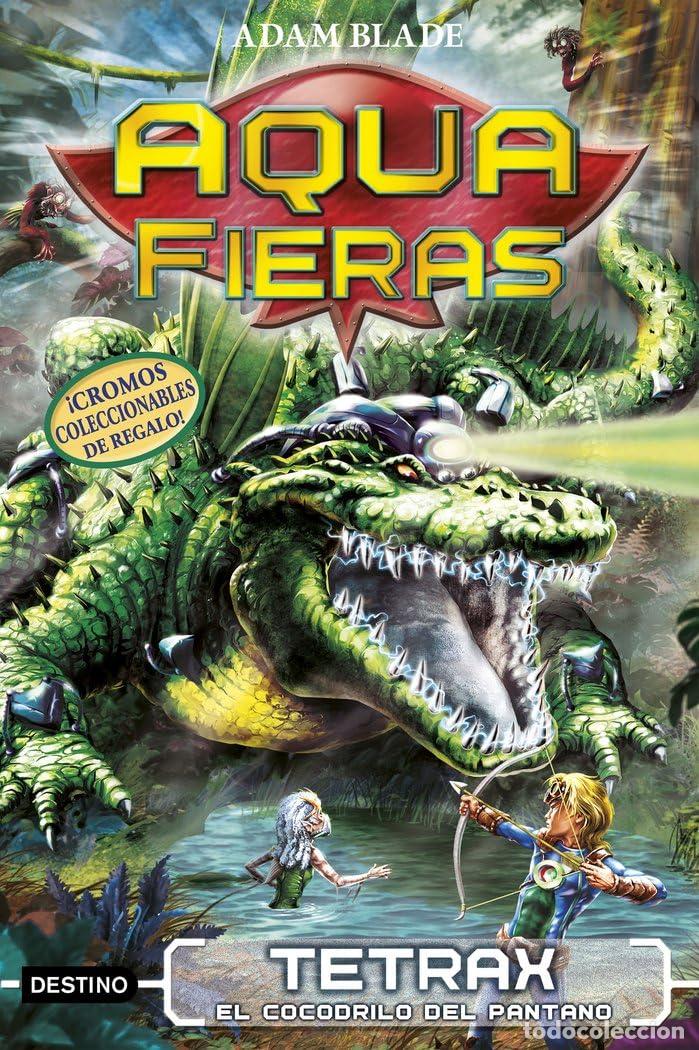 Libros de segunda mano: Tetrax, el cocodrilo del pantano: Aquafieras 9