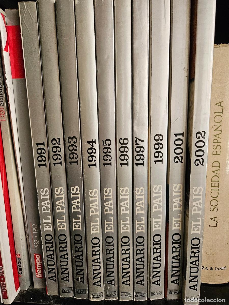 Libros de segunda mano: ANUARIO EL PAIS , 10 tomos - Foto 1