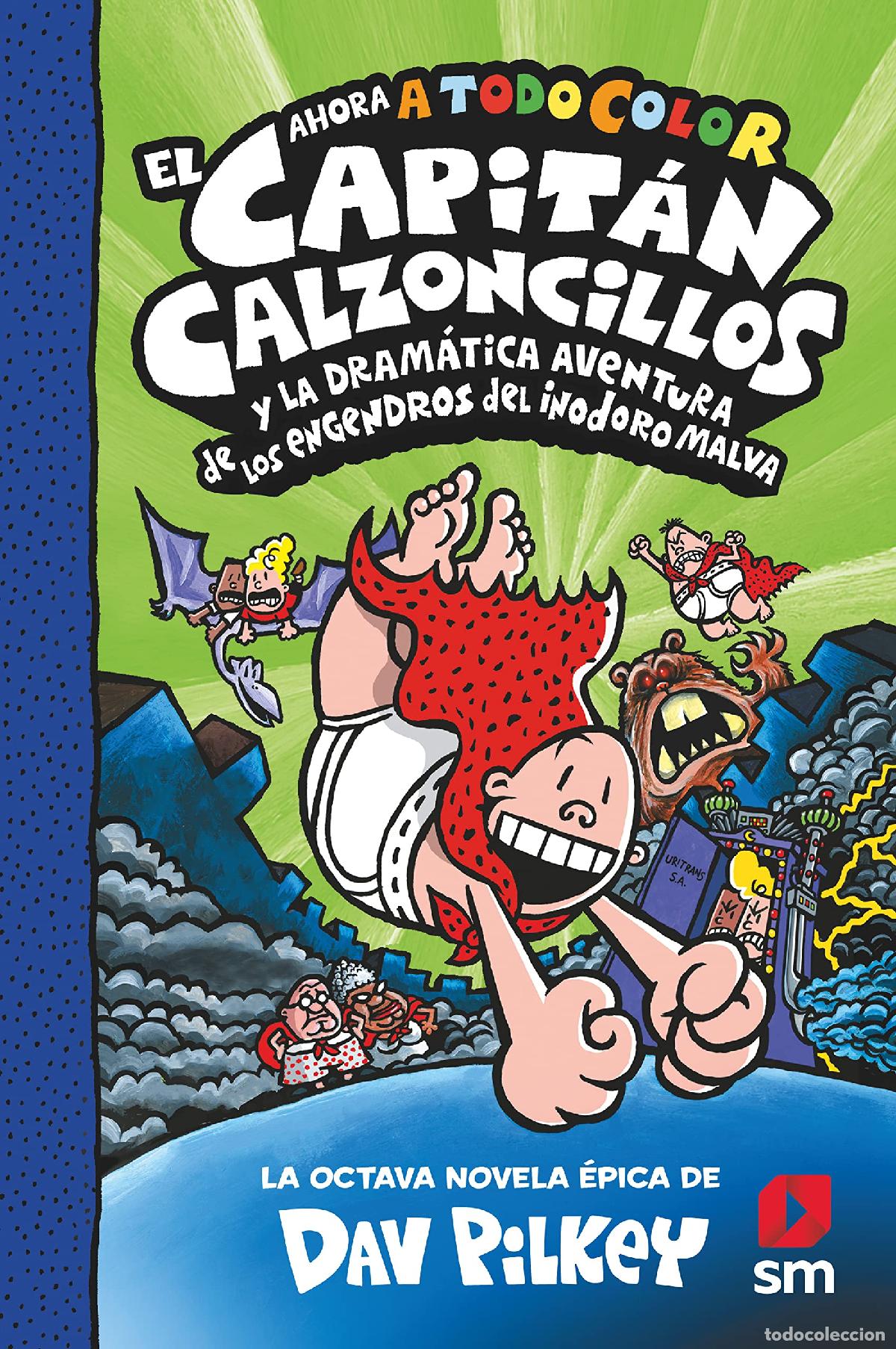 Livros em segunda m&atilde;o: El Capit&aacute;n Calzoncillos y la dram&aacute;tica aventura de los engendros del inodoro malva: 8 (El Capit&aacute;n Ca