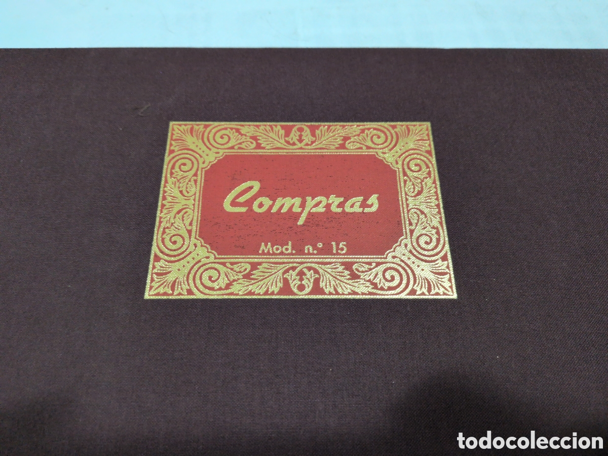 Libros de segunda mano: Antiguo Libro Compras Mod. N&deg;15. MIQUELRIUS. NUEVO - Foto 2