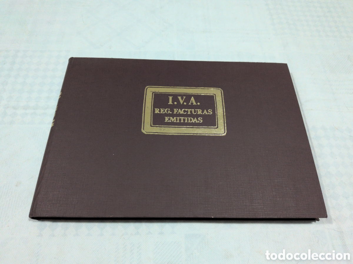 Gebrauchte B&uuml;cher: Antiguo Libro I.V.A. Reg. Facturas emitidas. PEC. NUEVO