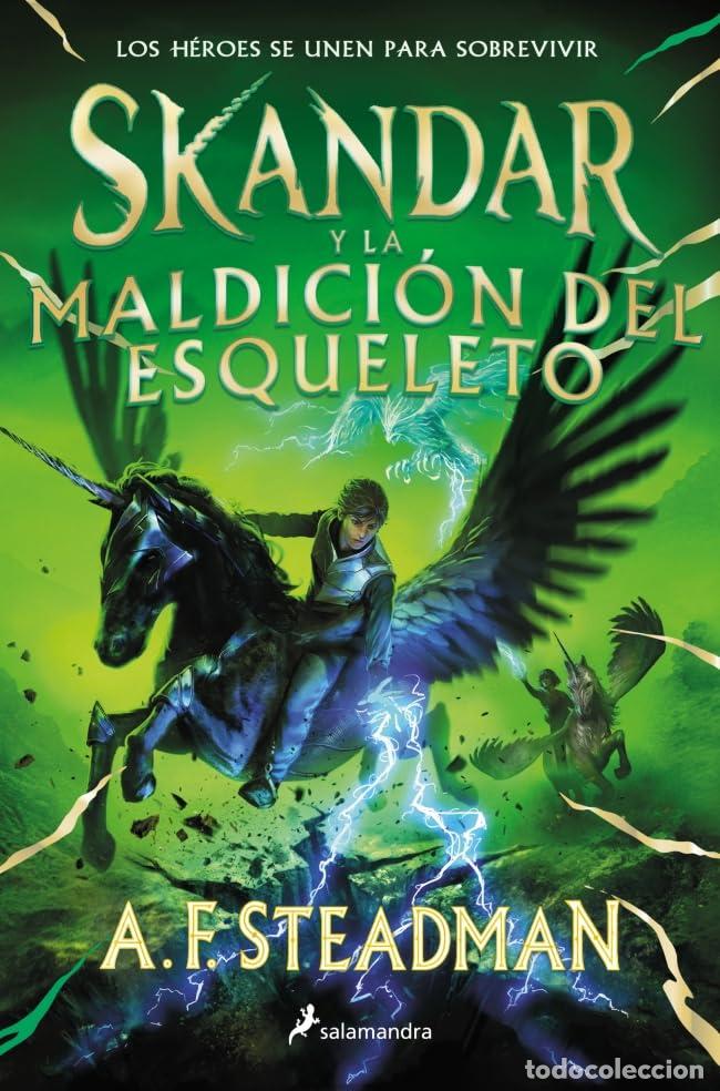 Libros de segunda mano: Skandar y la maldici&oacute;n del esqueleto (Skandar 4) (Colecci&oacute;n Salamandra Juvenil)