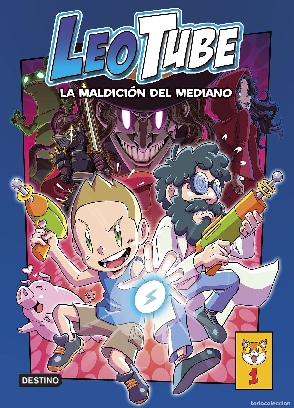 Libros de segunda mano: LeoTube 1. LeoTube y la maldici&oacute;n del mediano (J&oacute;venes influencers)