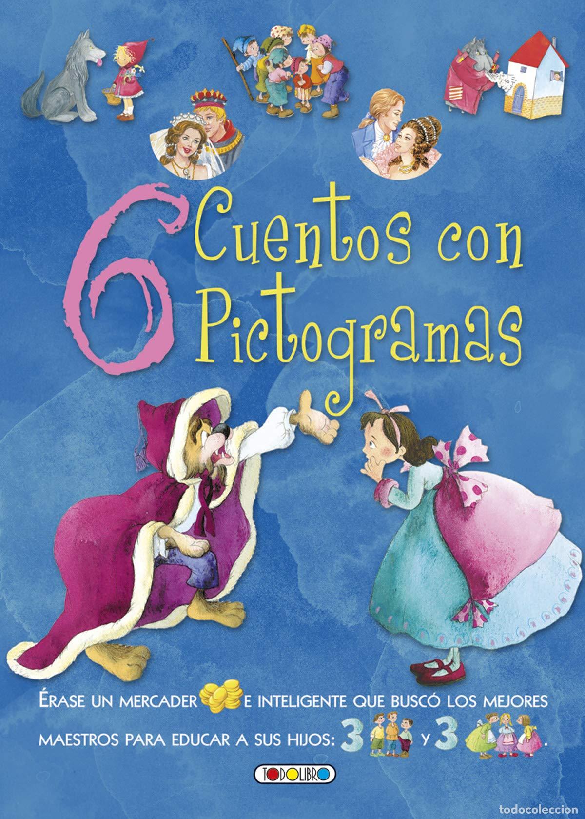 Libros de segunda mano: 6 cuentos con pictograma