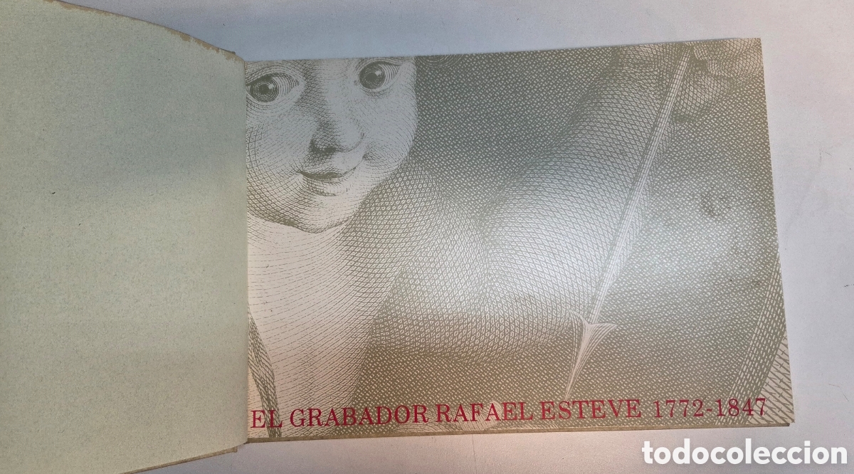 Libros de segunda mano: EL GRABADOR RAFAEL ESTEVE 1772-1847. 1986.