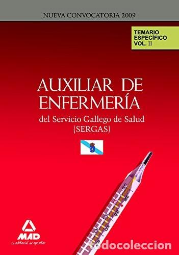 Second hand books: Auxiliares de Enfermer&iacute;a del Servicio Gallego de Salud (Sergas). Temario - Editorial Mad - Junquera