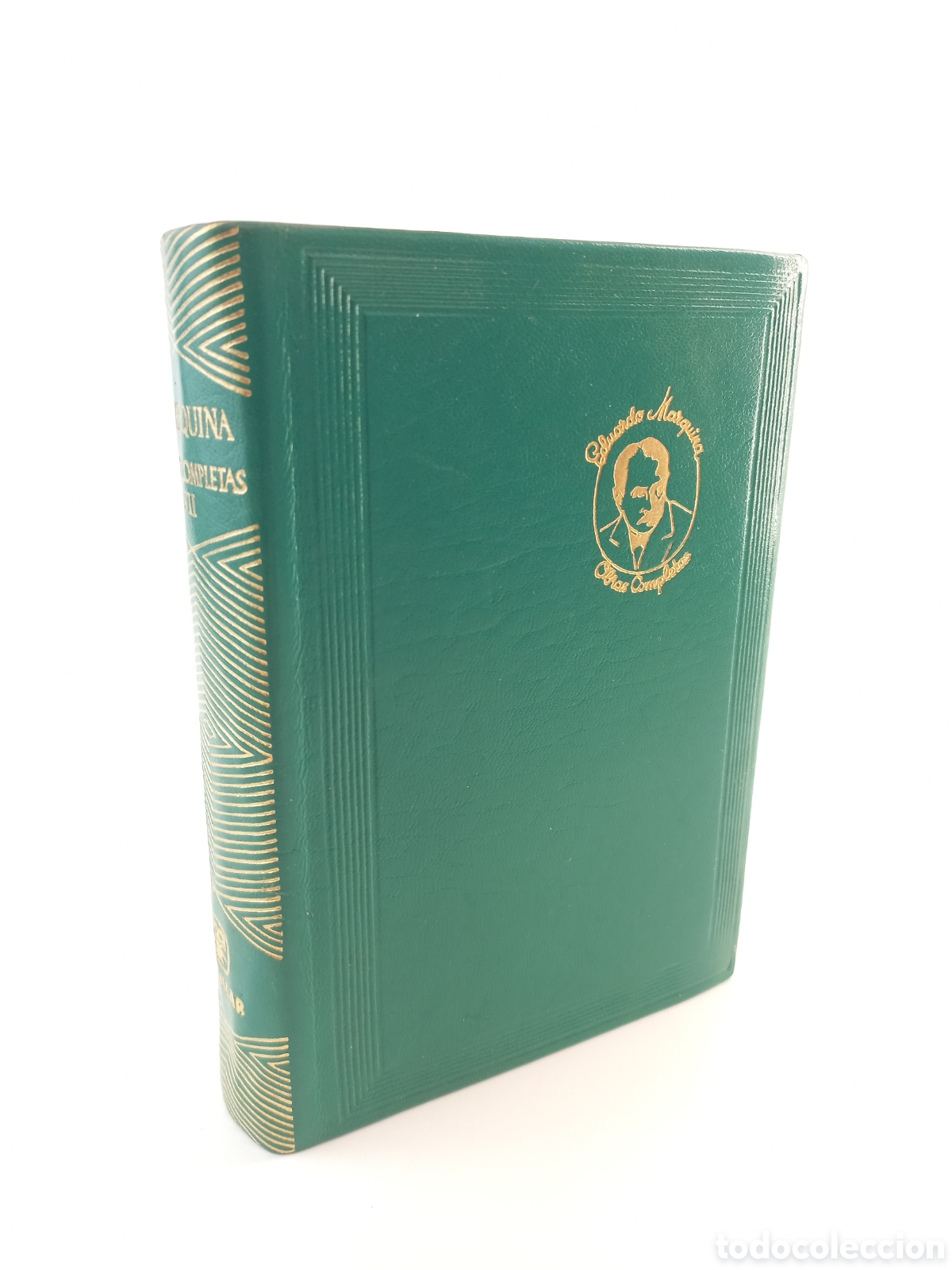 Libros de segunda mano: Obras Completas VII Eduardo Marquina. Aguilar, colecci&oacute;n Joya, primera edici&oacute;n, 1944. Ilustrado.