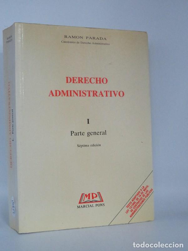 Libros de segunda mano: Derecho Administrativo I Parte General - Parada Ramon - Marcial Pons, Ediciones Jur&iacute;dicas y Sociales