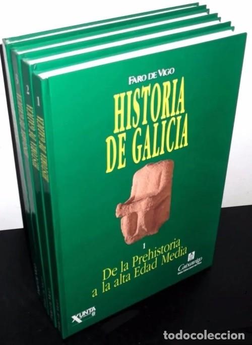 Libros de segunda mano: �F3511 - HISTORIA DE GALICIA. [COMPLETA 4 TOMOS]. FRANCISCO PABLOS. PONTEVEDRA. ORENSE. CORU&Ntilde;A. LUGO