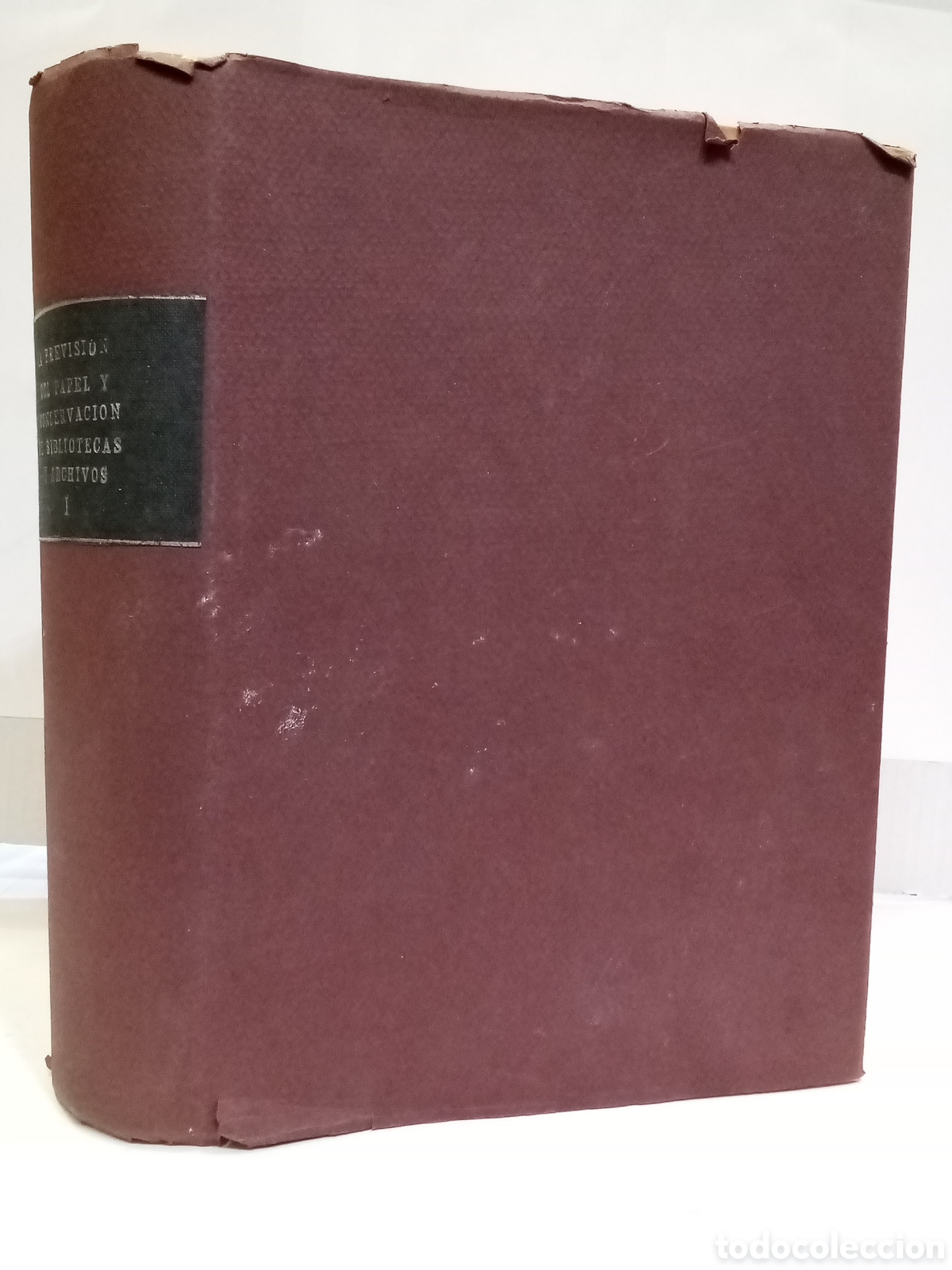 Libros de segunda mano: Gustavo Kraemer Koeller - La previsi&oacute;n del papel y conservaci&oacute;n de bibliotecas y archivos I