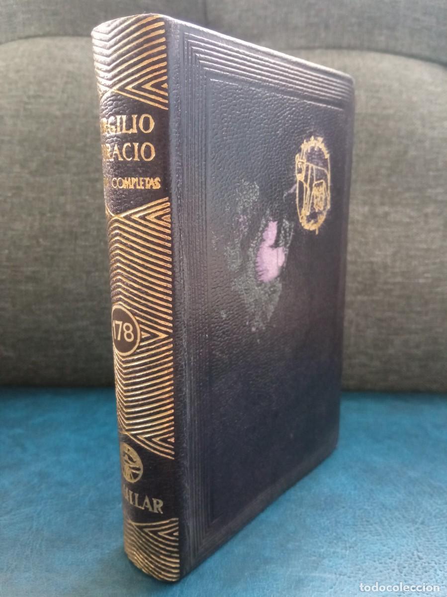 Libros de segunda mano: VIRGILIO / HORACIO - OBRAS COMPLETAS. AGUILAR, 1945.