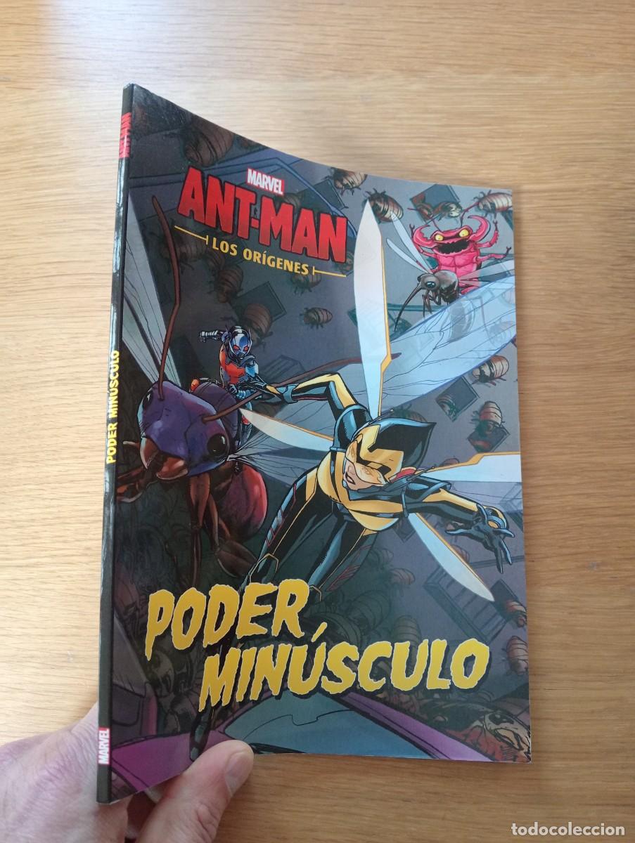 Libros de segunda mano: ANT &ndash; MAN. LOS OR&Iacute;GENES. PODER MIN&Uacute;SCULO. R&Uacute;STICA. PLANETA. MARVEL. 2018.