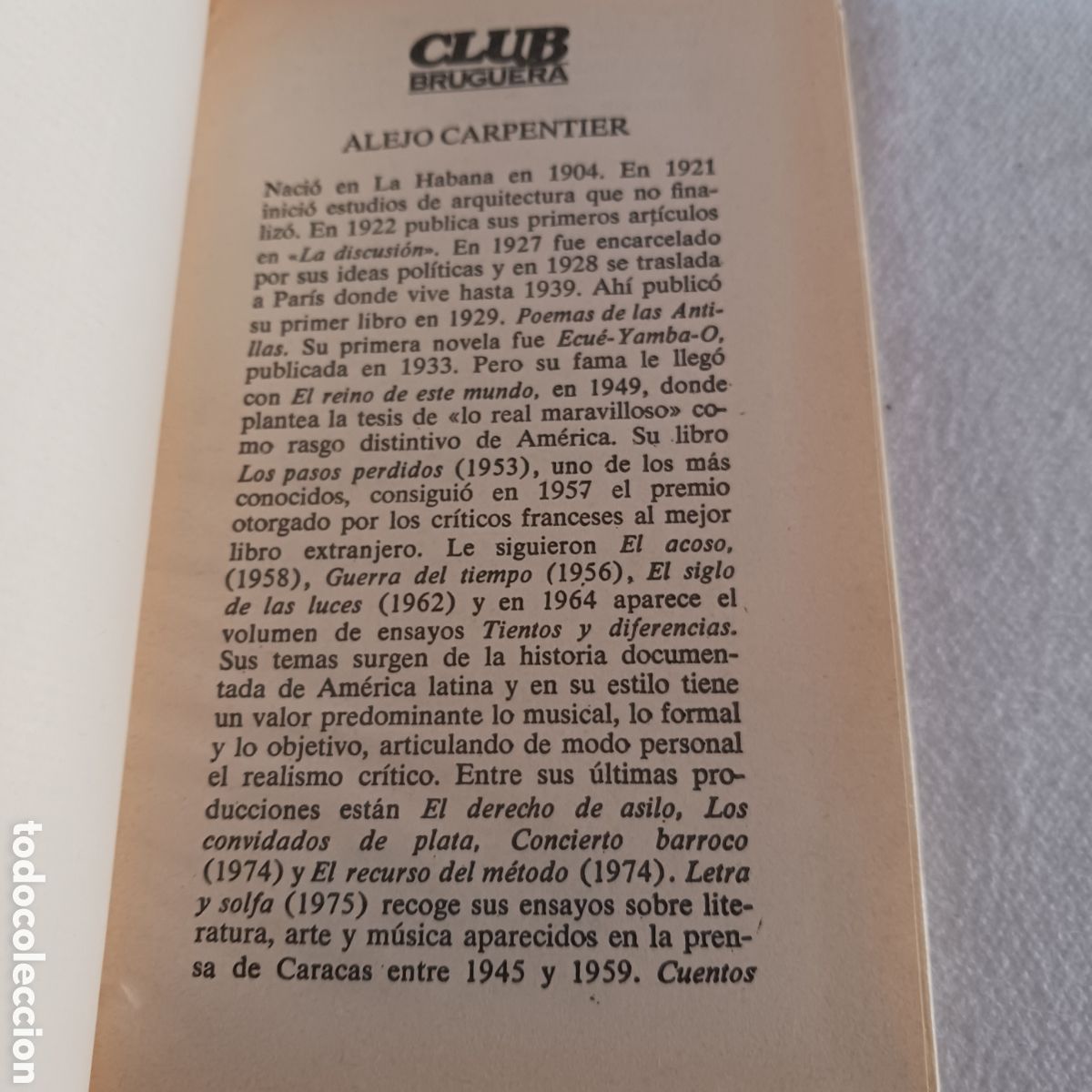 Libros de segunda mano: Cuentos Completos de Alejo Carpentier - Foto 4