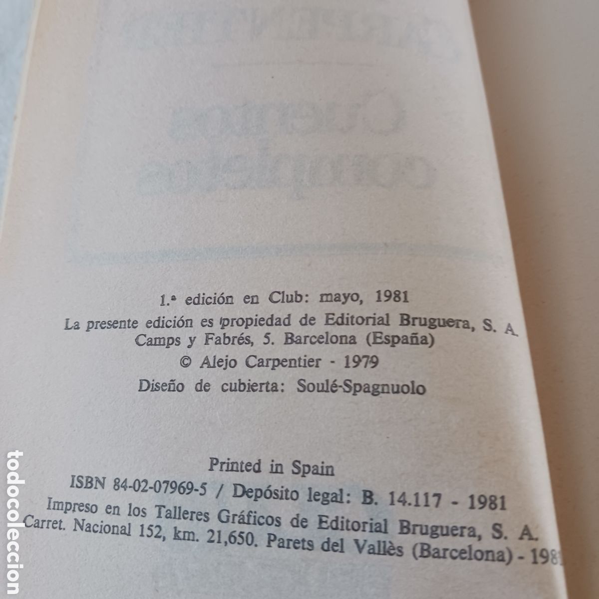 Libros de segunda mano: Cuentos Completos de Alejo Carpentier - Foto 5