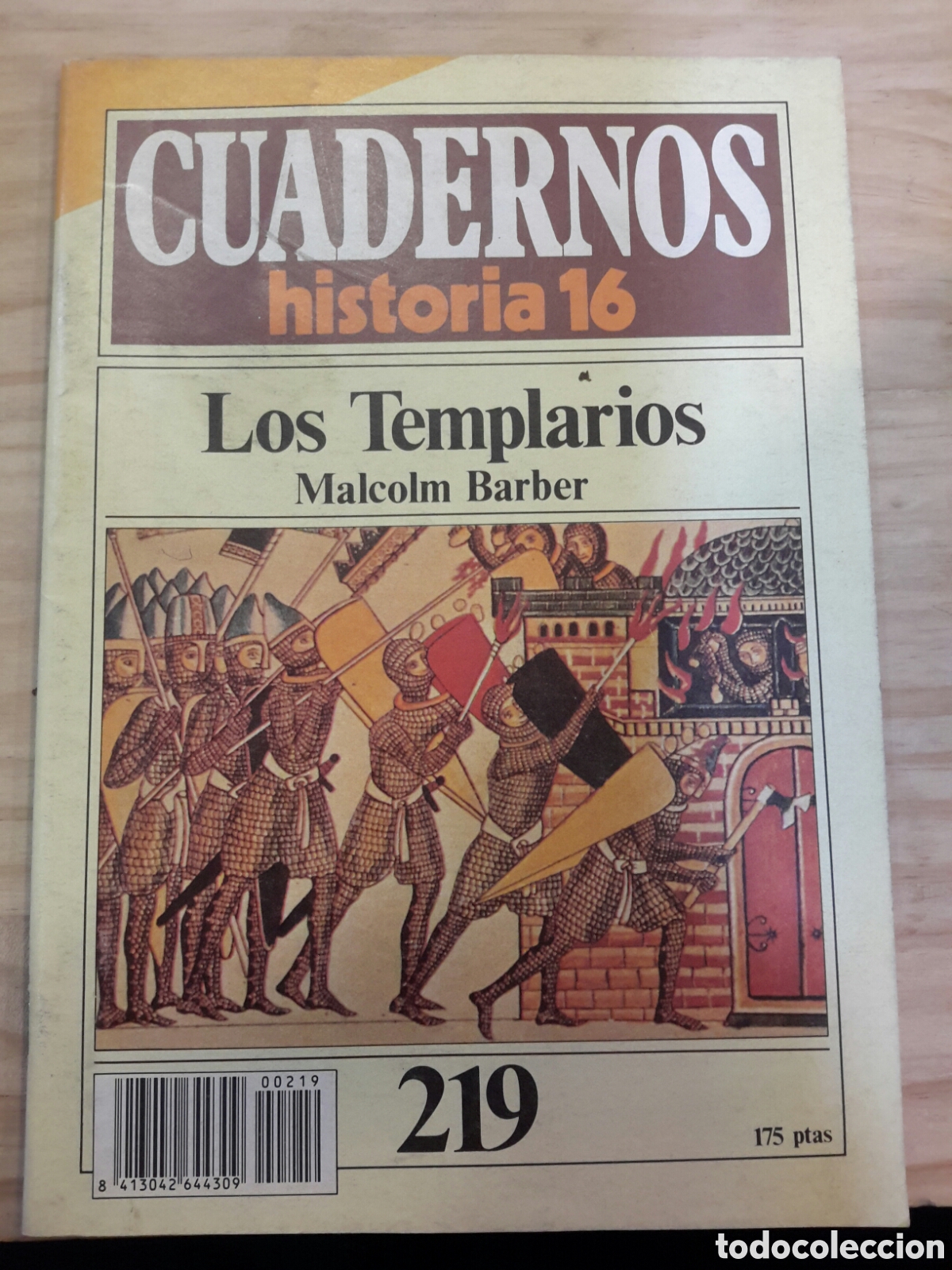 Second hand books: Cuadernos historia 16 n.219 - Los templarios