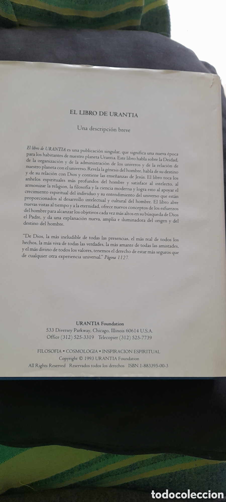 Libros de segunda mano: El libro de Urantia. Urantia Fundaci&oacute;n - Foto 2
