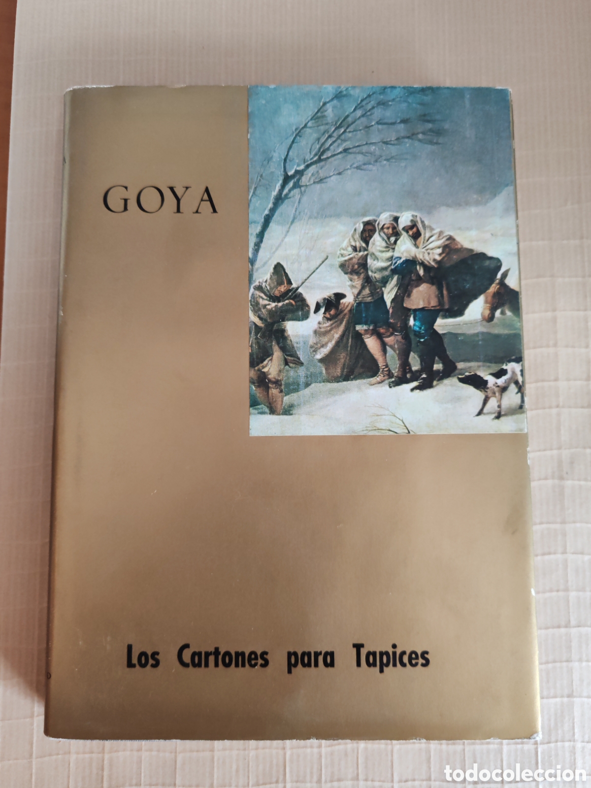 Libros de segunda mano: FUSTER, Antonio - GOYA, Francisco de - LOS CARTONES PARA TAPICES - Madrid 1967 - Ilustrado