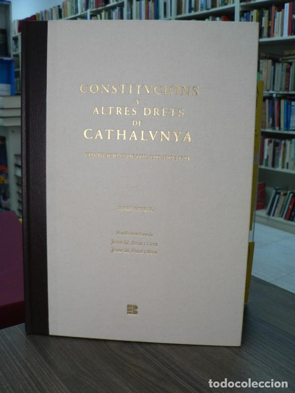 Libros de segunda mano: Constitucions y altres drets de Cathalunya: Estudis introductoris - Pons i Guri, Font i Rius - Base