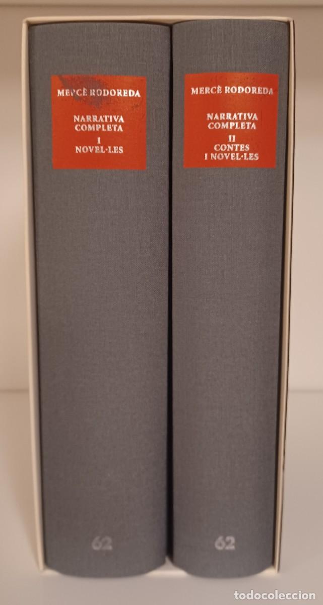 Libros de segunda mano: Merc&egrave; Rodoreda &rdquo;NARRATIVA COMPLETA, NOVEL&middot;LES I CONTES&rdquo;. Edicions 62, 2008