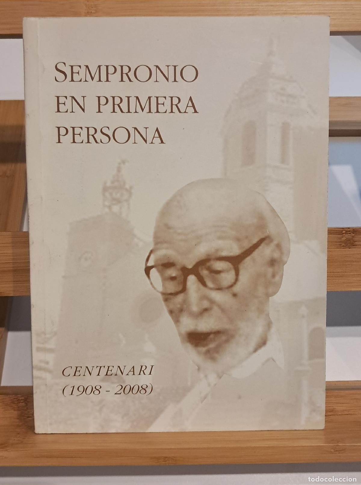 Libros de segunda mano: SEMPRONIO EN PRIMERA PERSONA. EDICI&Oacute;N BILING&Uacute;E. Fanny Da Rosa. 2008