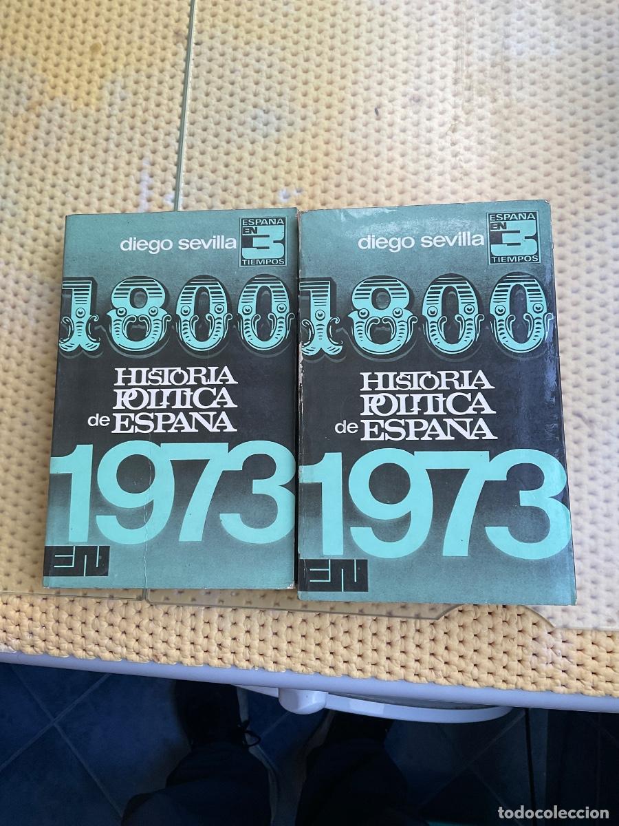 Libros de segunda mano: Historia pol&iacute;tica de Espa&ntilde;a 1800-1973