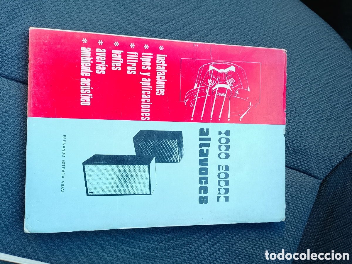 Libros de segunda mano: ESTRADA VIDAL, Fernando. Todo sobre altavoces