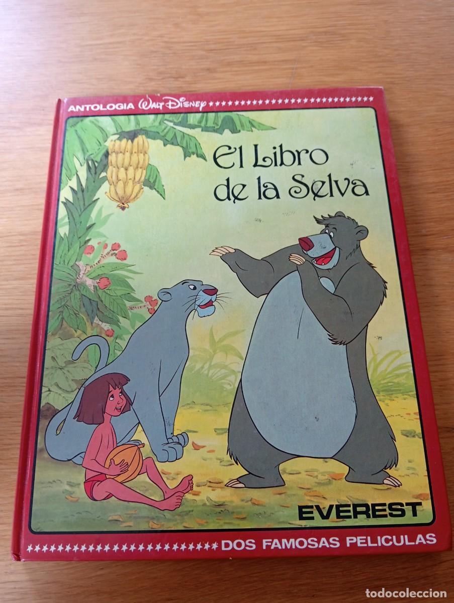 Libri di seconda mano: EL LIBRO DE LA SELVA / AVENTURAS DE CHIP Y CHOP. CARTON&Eacute;. ANTOLOG&Iacute;A WALT DISNEY. EVEREST. 1985.