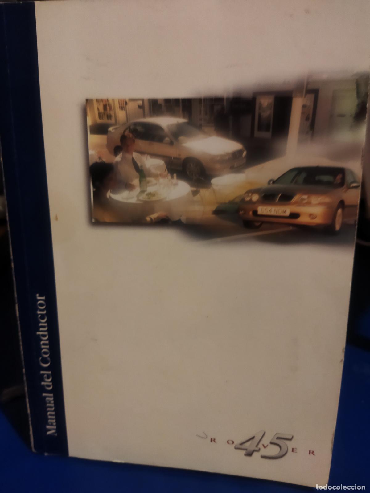 Libros de segunda mano: Manual del conductor Rover 45