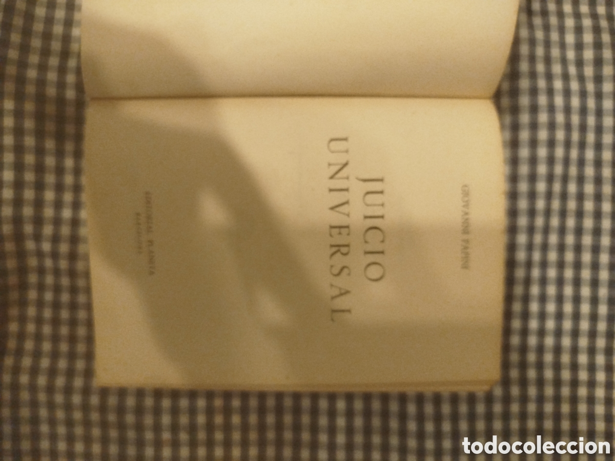Libros de segunda mano: Giovanni Papini juicio universal primera edici&oacute;n 1959
