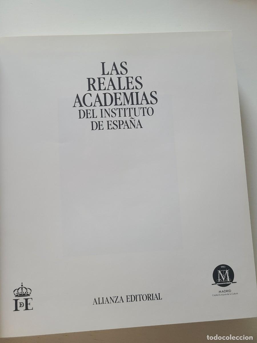 Libros de segunda mano: Las reales academias del Instituto de Espa&ntilde;a - Foto 7