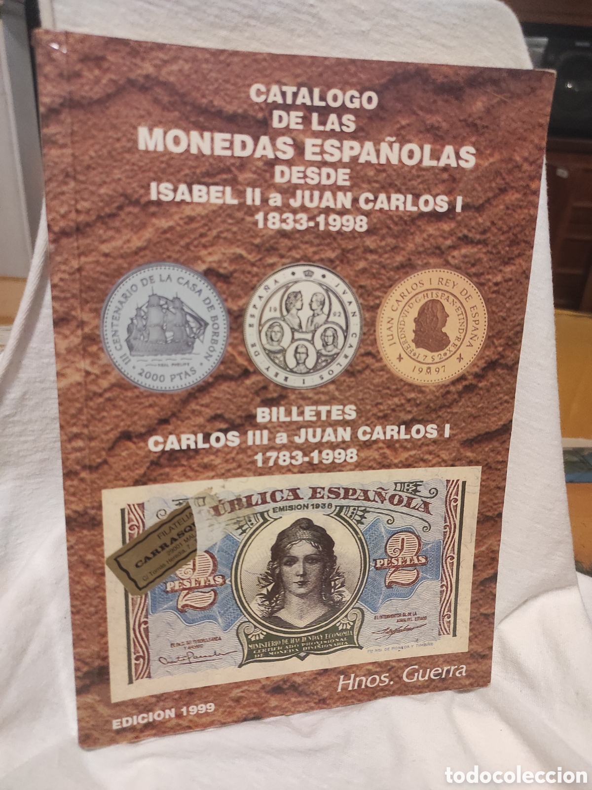 Libros de segunda mano: Cat&aacute;logo de las monedas espa&ntilde;olas desde Isabel II a Juan Carlos I 1833-1998 (PEDIDO MINIMO 10&euro;)