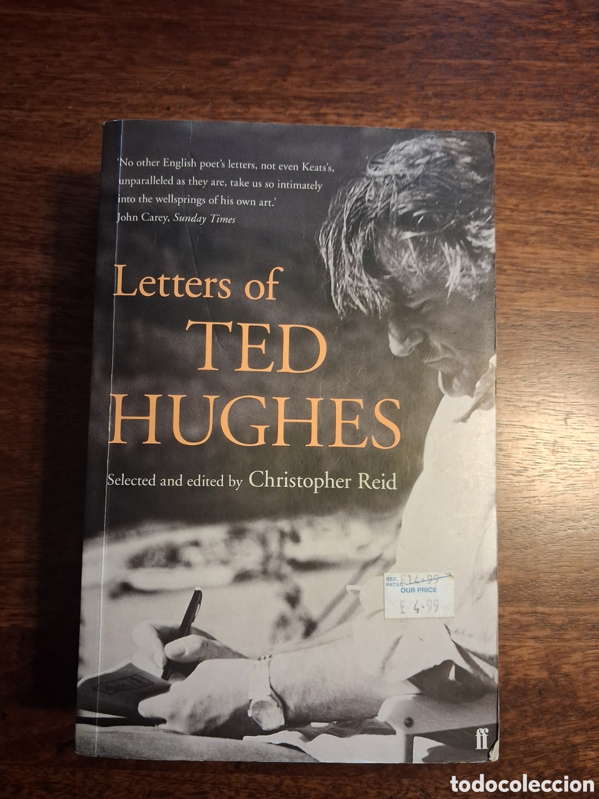 Libros de segunda mano: Letters of Ted Hughes