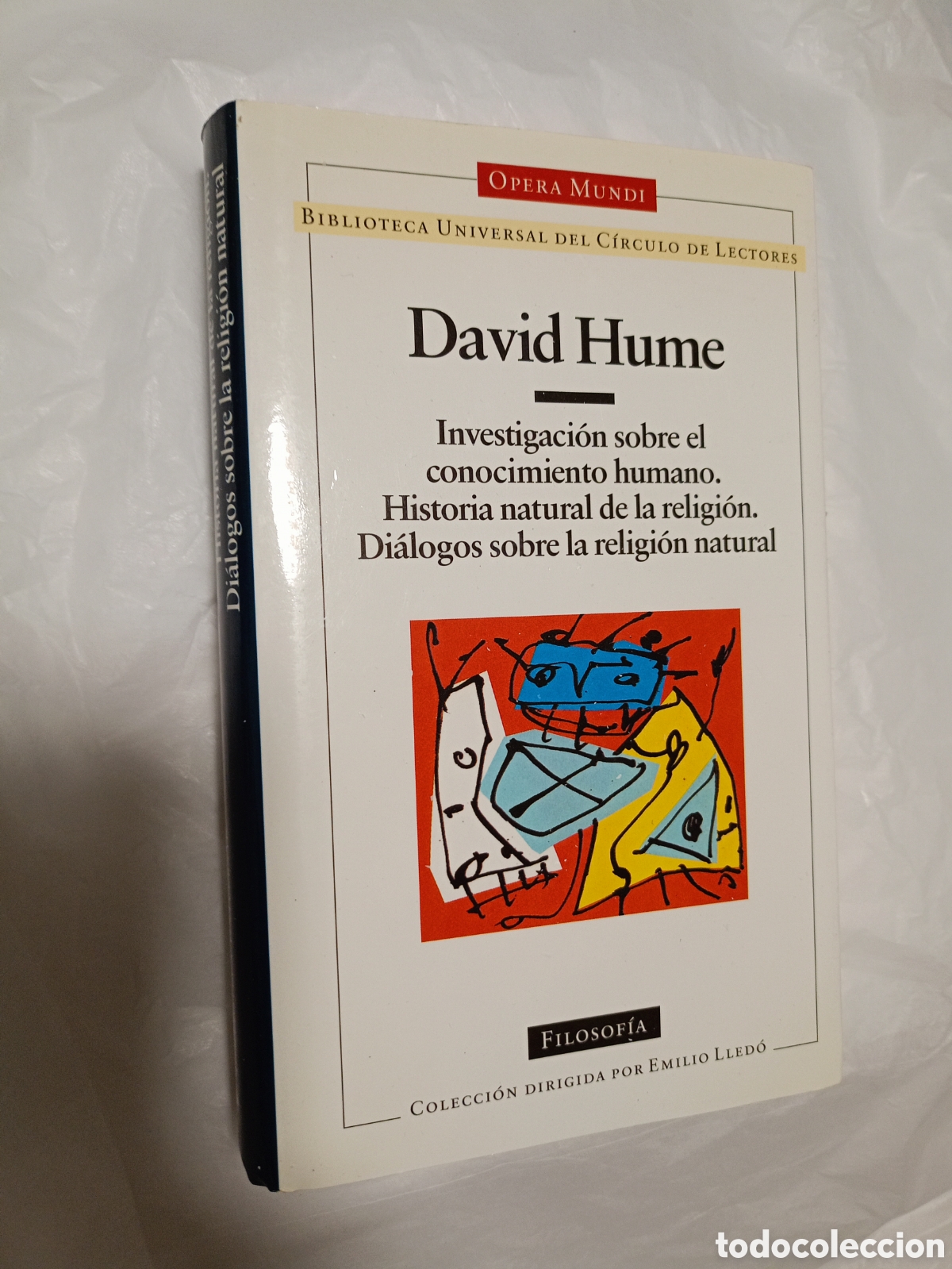 Libros de segunda mano: David Hume. &Oacute;pera Mundi.Investigaci&oacute;n sobre el conocimiento humano...Como nuevo