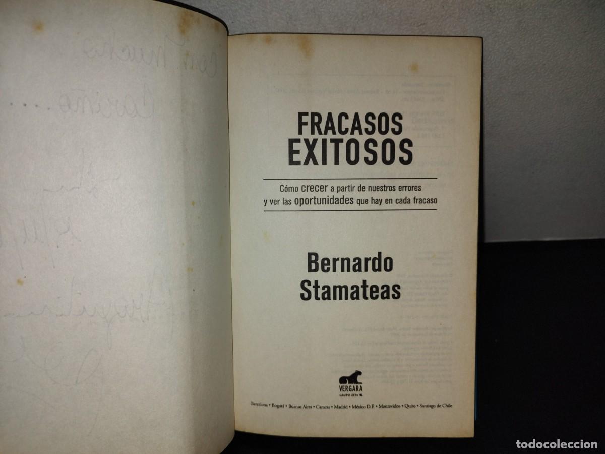 Libros de segunda mano: 218- Fracasos Exitosos - Bernardo Stamateas - Foto 5