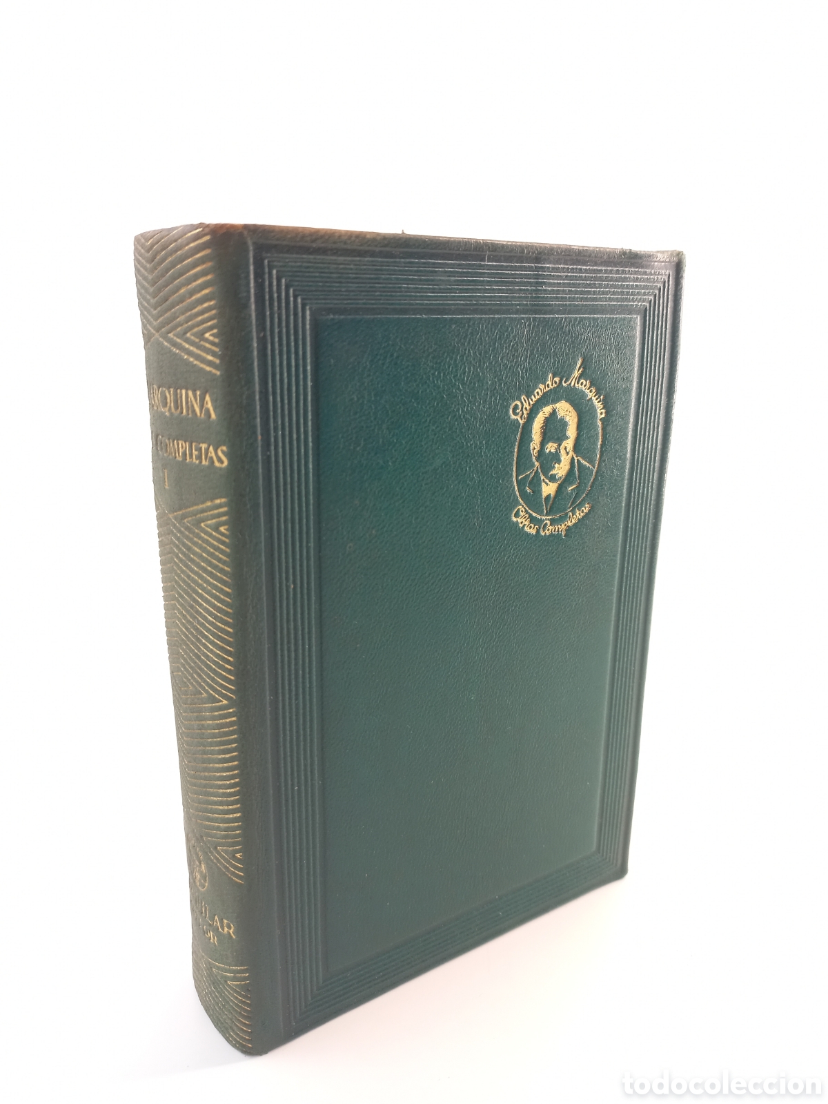 Libros de segunda mano: Obras Completas I Eduardo Marquina. Aguilar, colecci&oacute;n Joya, primera edici&oacute;n, 1944. Ilustrado.