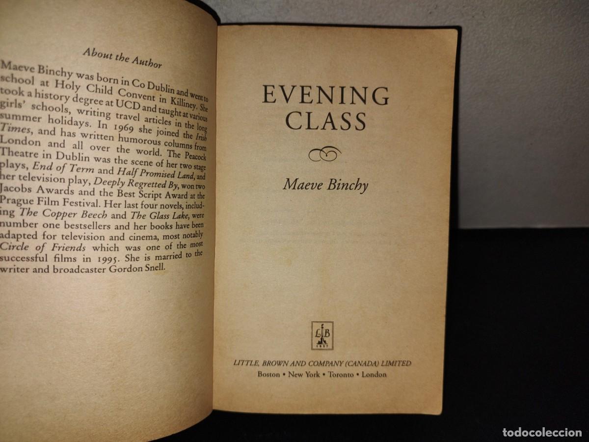 Libros de segunda mano: 218- Evening Class - Maeve Binchy - Foto 4