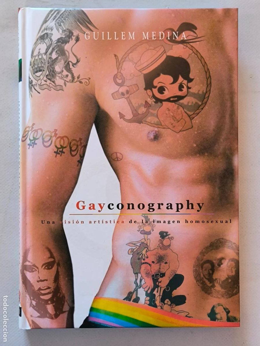 Libros de segunda mano: GAYCONOGRAPHY - UNA VISION ARTISTICA DE LA IMAGEN HOMOSEXUAL - GUILLEM MEDINA - TAPA DURA (8B*w)