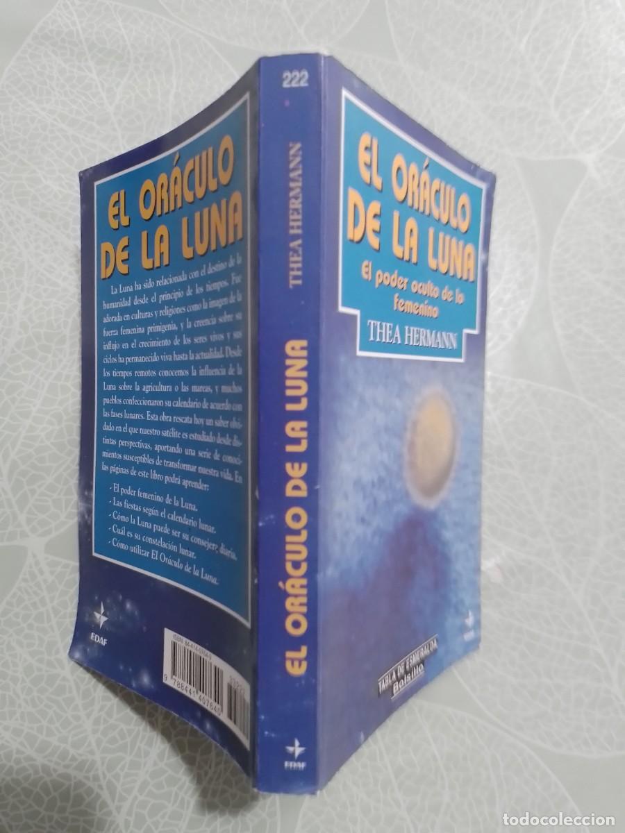 Libros de segunda mano: El Or&aacute;culo de la Luna. El Poder Oculto de lo Femenino - Thea Hermann - Foto 3