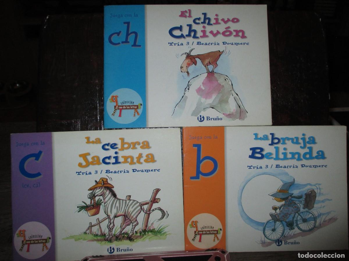 Libros de segunda mano: 373- Lote 3 Cuentos &rdquo;El Zoo de las Letras&rdquo; - Editorial Bru&ntilde;o (Muy buen estado)